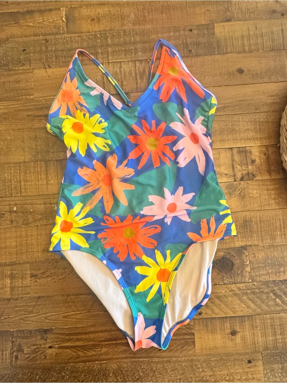 TEA Floral One-Piece Swimsuit